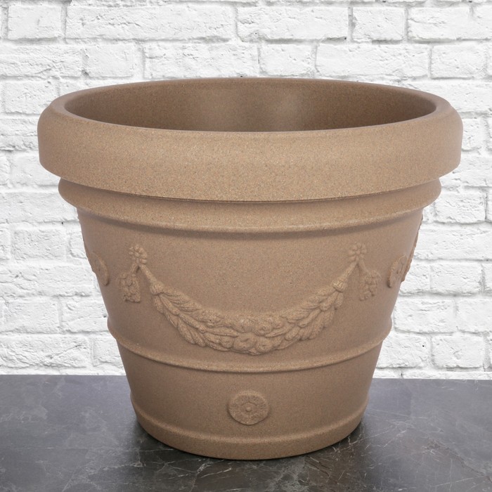 Ваза декоративная №9 "Виола 1" (песчаный гранит)