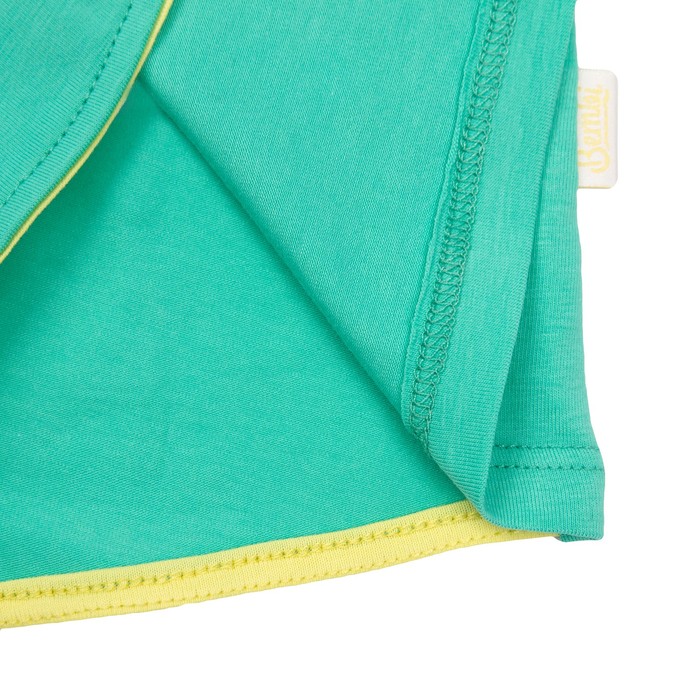 Футболка для девочки, рост 122 см, цвет зелёный ФБ534