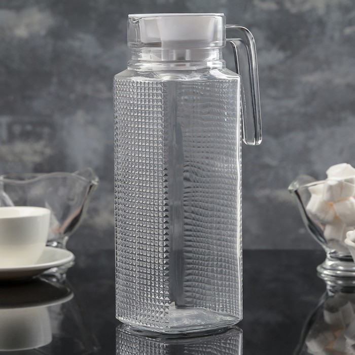 Графин 1,2 л "Ребристая поверхность"