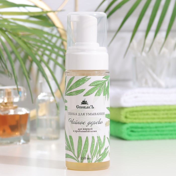 Пенка для умывания СпивакЪ "Чайное Дерево", 150 г