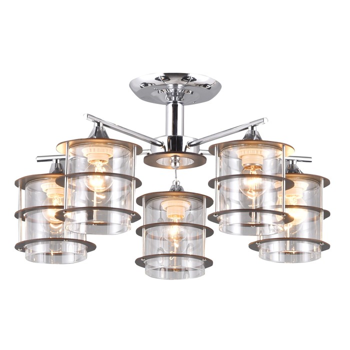 Люстра "Мелани" 5 ламп E27 60Вт хром