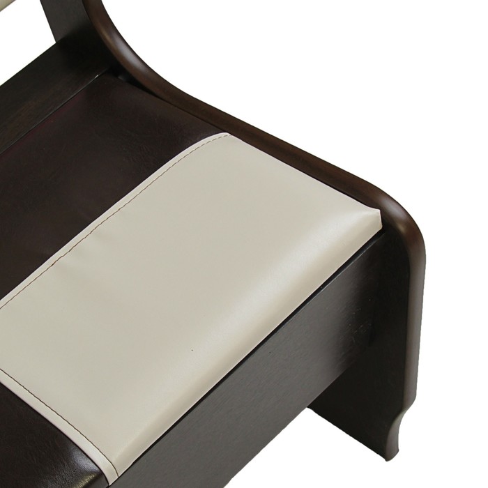 Кухонный уголок Домино большой 1500х1500х880 Венге/кож.зам