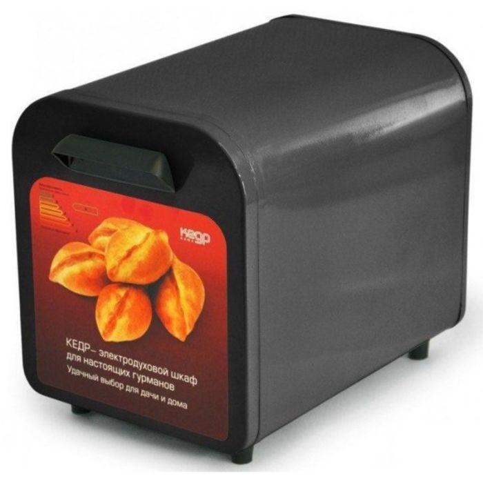 Мини-печь Кедр ШЖ-0,625/220, объем 12 л, черный