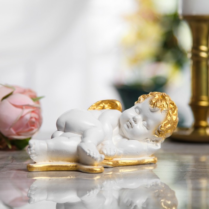 Сувенир-статуэтка средняя  "Ангел лежачий "