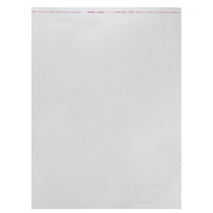 Пакет с липкой лентой 30 х 38/4 см, 30 мкм