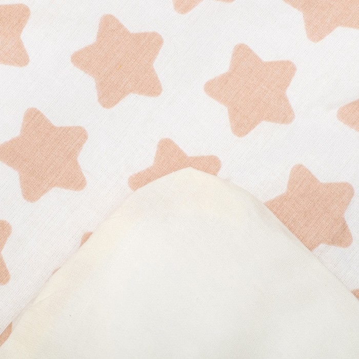 Комплект "12 месяцев" (6 предметов) (борт из 12 подушек), бежевый, поплин, хл100% 110 гм