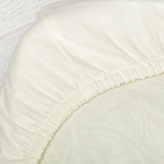 Комплект "12 месяцев" (6 предметов) (борт из 12 подушек), бежевый, поплин, хл100% 110 гм