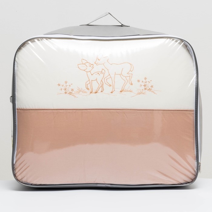 Комплект "Бамбино" (7 предметов), бежевый, бязь, хл100% 120 гм