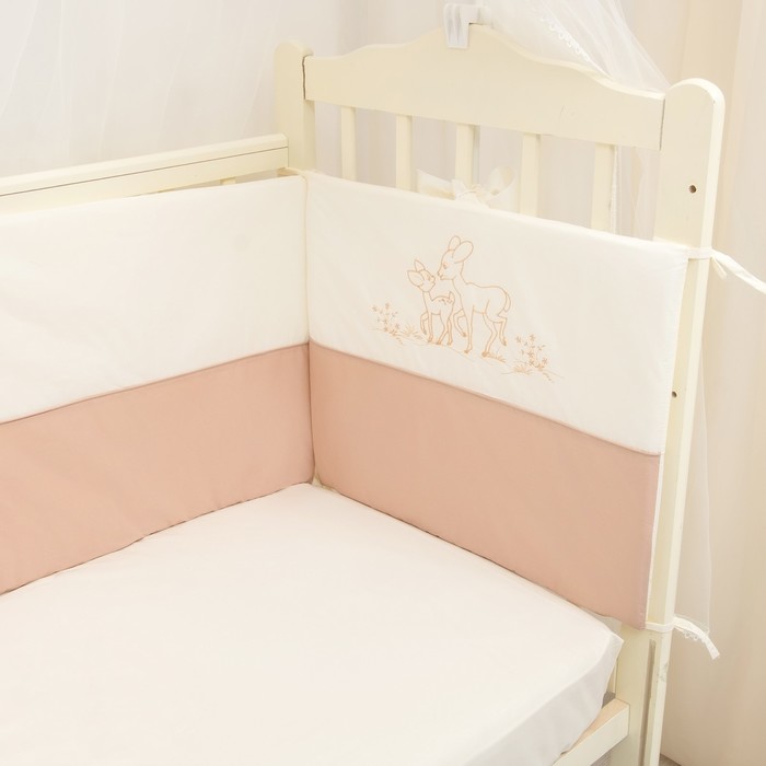 Комплект "Бамбино" (7 предметов), бежевый, бязь, хл100% 120 гм