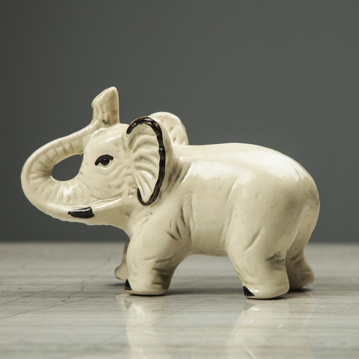 Статуэтка "Слон №6" шамот