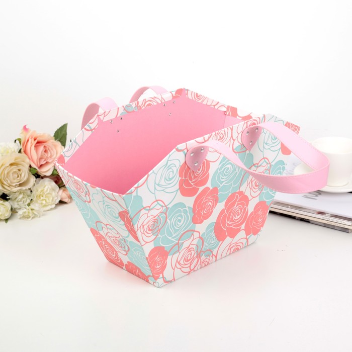 Переноска для цветов 23 х 36 х 17 см