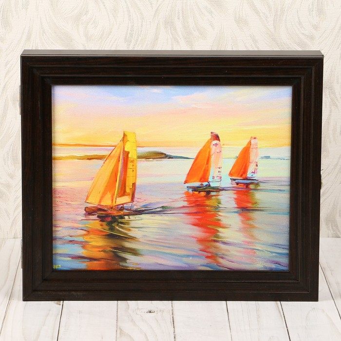 Ключница  "Домой" 30х25х5 см