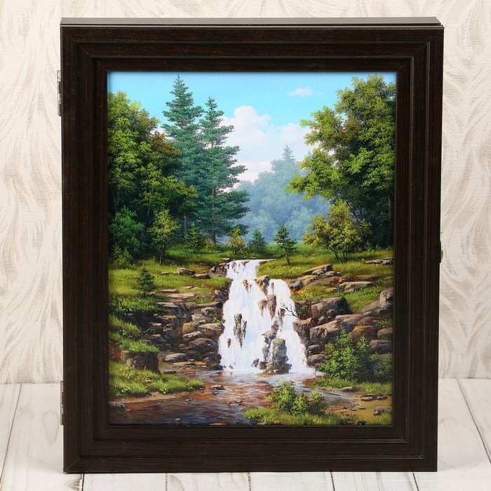 Ключница  "Водопад" Пирамида 30х25х5 см