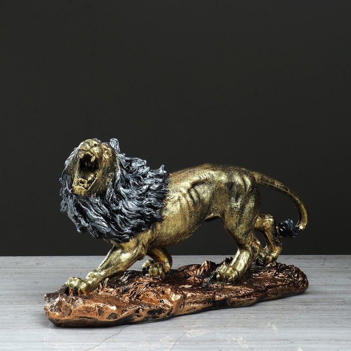 Сувенир-статуэтка средняя "Лев рычащий"