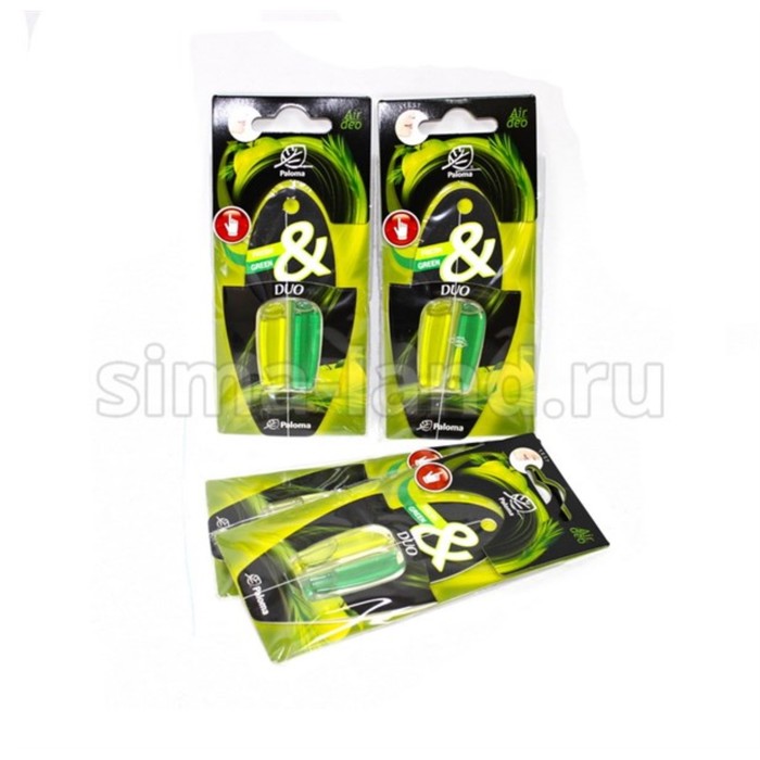 Ароматизатор PALOMA, гелевый PARFUME DUO "Fresh &amp; Green"