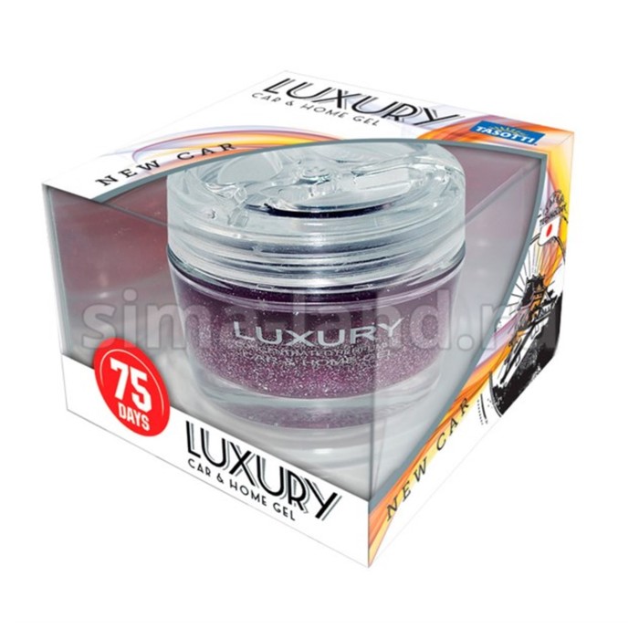 Ароматизатор TASOTTI, гелевый "GEL LUXURY", New Car, 50 мл