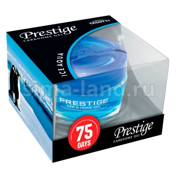 Ароматизатор TASOTTI, гелевый "GEL PRESTIGE", Ice Aqua, 50 мл