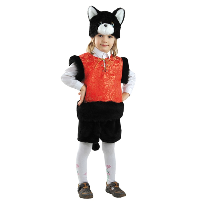 Карнавальный костюм "Кот Тимофей", рост 104-110 см 206-26-28