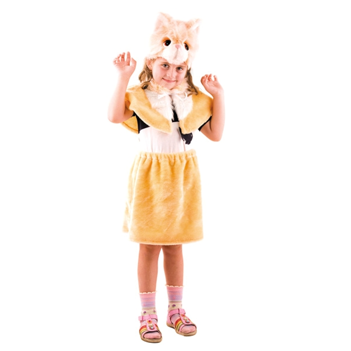 Карнавальный костюм "Кошка Мэрри", рост 116-122 см (515-30-32)