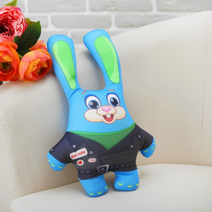 Мягкая игрушка-антистресс "Зайка" 04