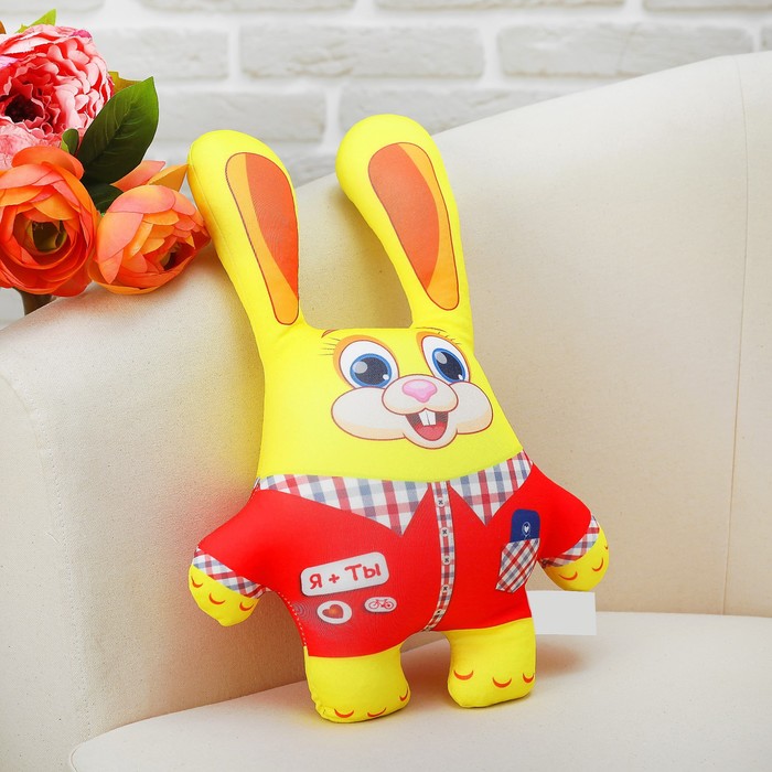 Мягкая игрушка-антистресс "Зайка" 03