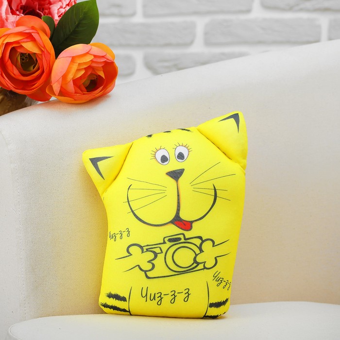 Мягкая игрушка-антистресс "Кот Обормот" 03