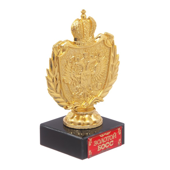 Фигура с символикой РФ "Золотой босс"