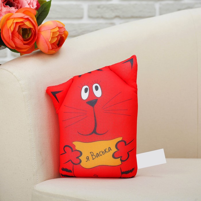 Мягкая игрушка-антистресс "Кот Обормот" 01