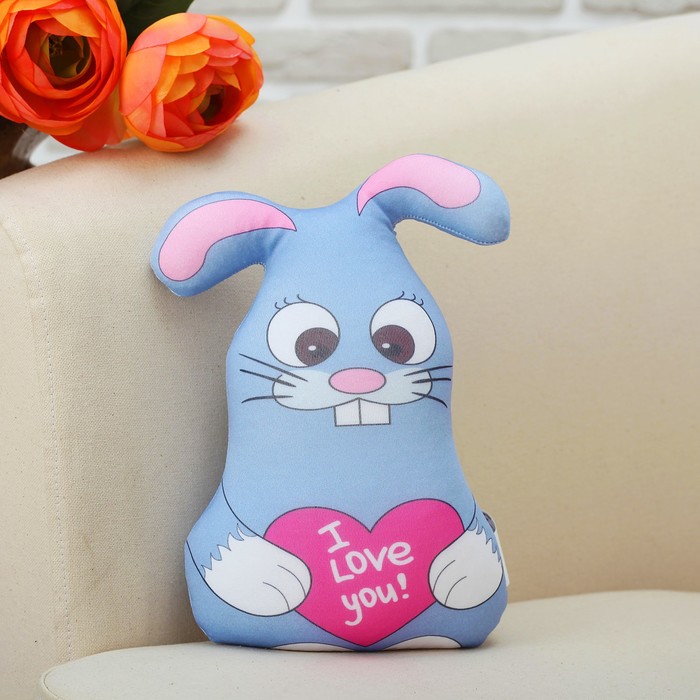 Мягкая игрушка-антистресс "Заяц Неженка" 02