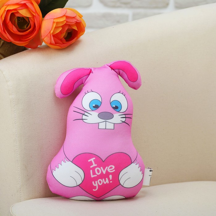 Мягкая игрушка-антистресс "Заяц Неженка" 01