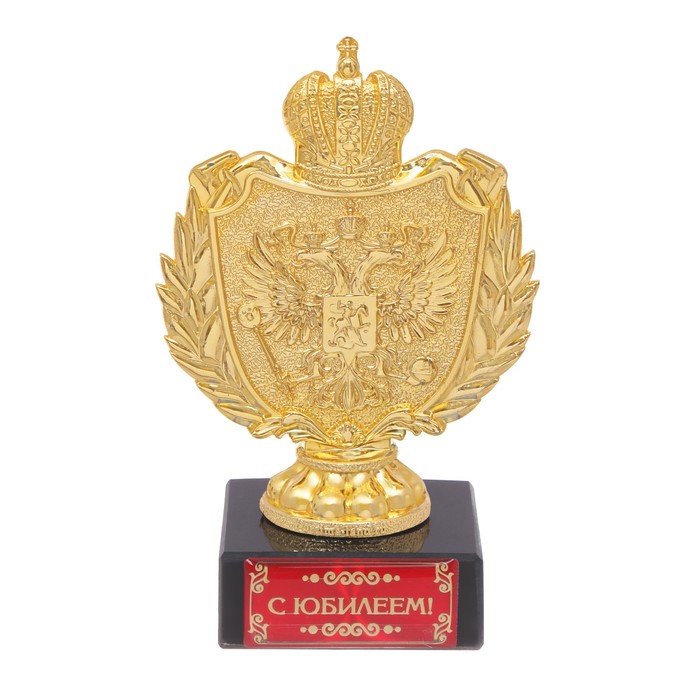 Фигура с символикой РФ "С юбилеем!"