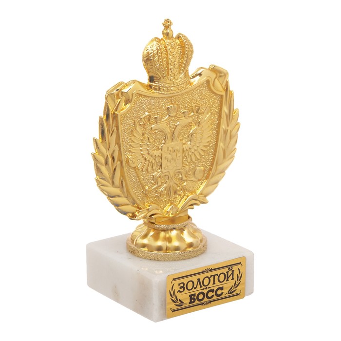 Фигура с символикой РФ "Золотой босс"