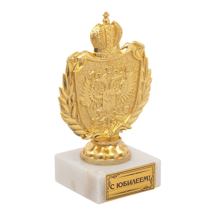 Фигура с символикой РФ "С юбилеем!"