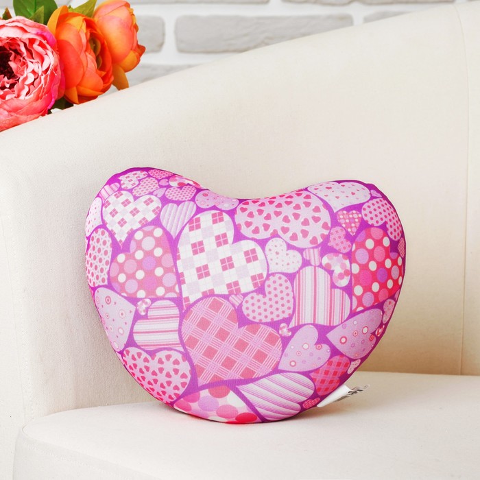 Мягкая подушка-игрушка антистресс "Валентинка" 11