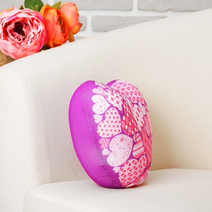 Мягкая подушка-игрушка антистресс "Валентинка" 11