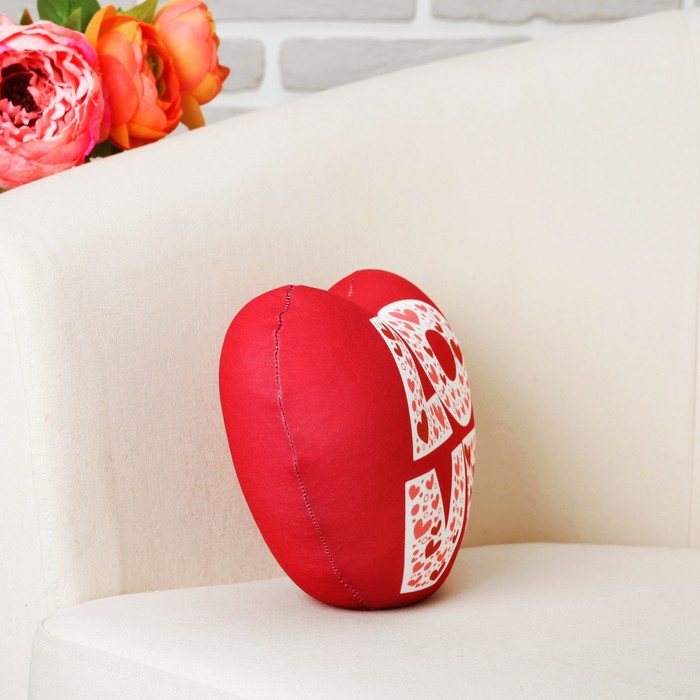 Мягкая подушка-игрушка антистресс "Валентинка" 07