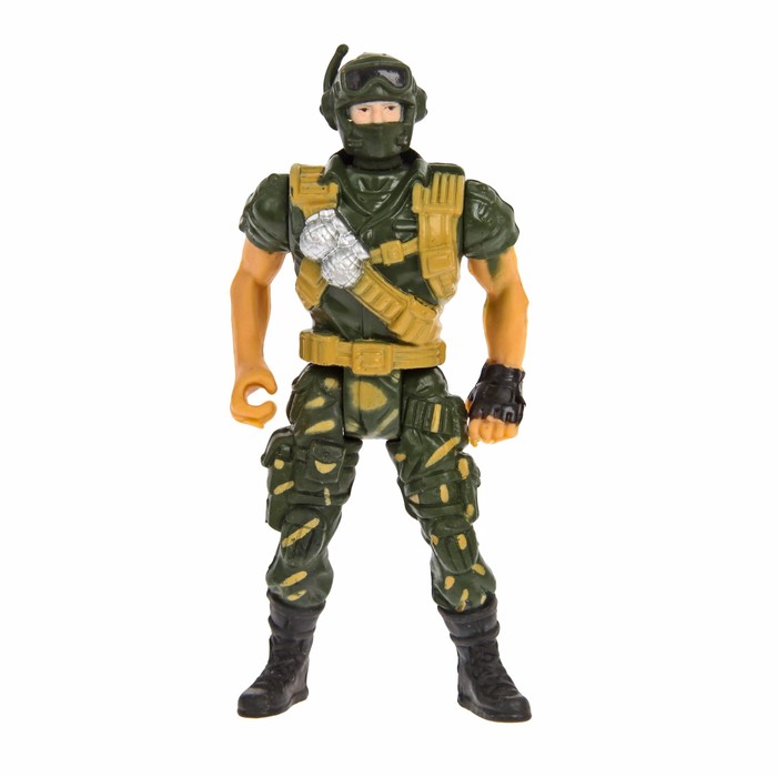 Фигурка "Бравый солдат", МИКС