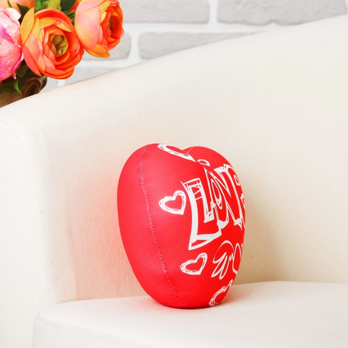 Мягкая подушка-игрушка антистресс "Валентинка" 01