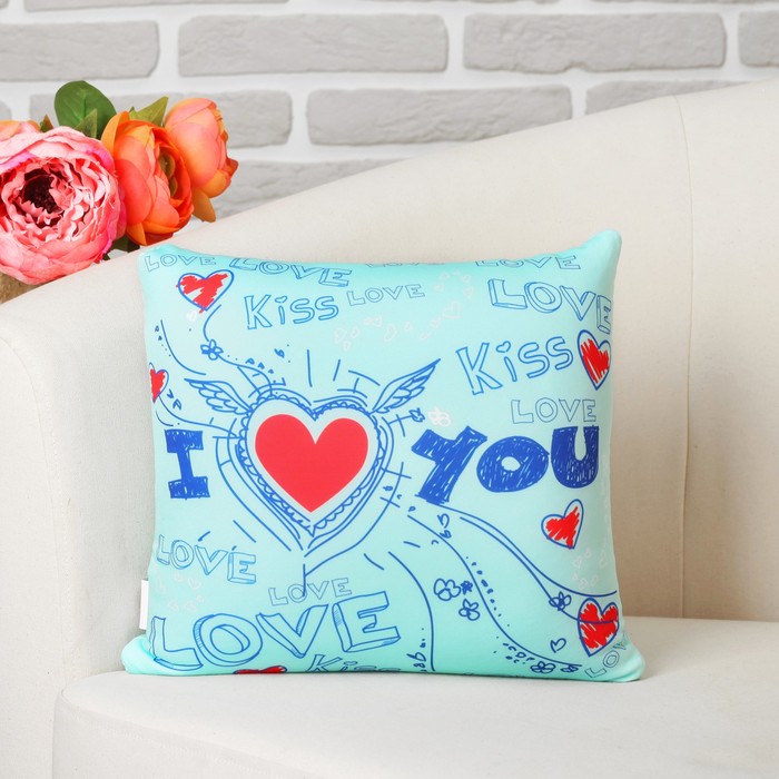 Мягкая подушка-игрушка антистресс "Чувство" 01