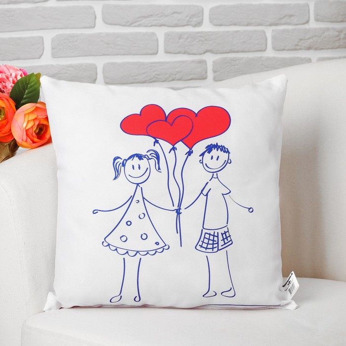 Мягкая подушка-игрушка антистресс "Романтика" 07Г