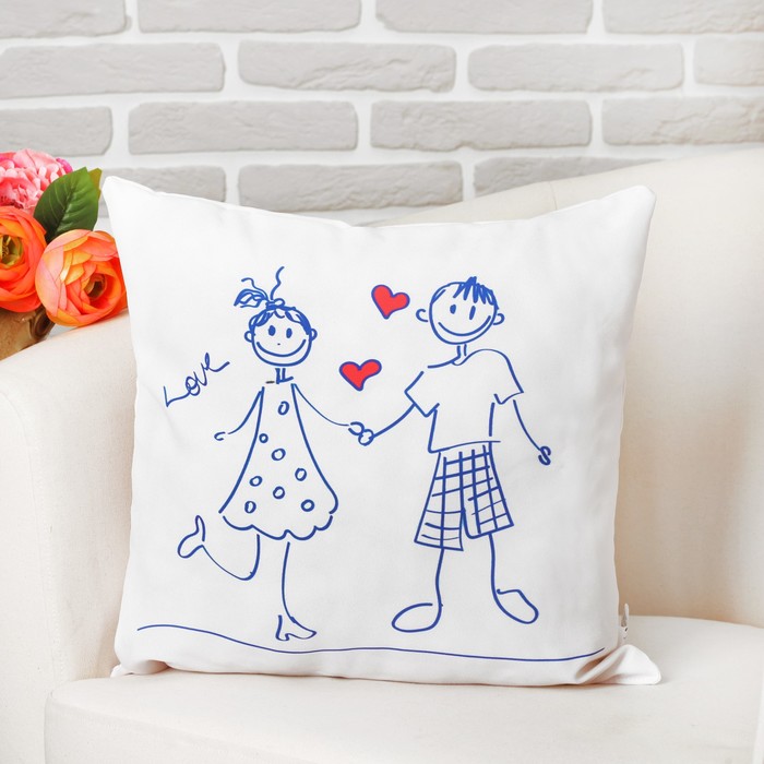 Мягкая подушка-игрушка антистресс "Романтика" 06Г