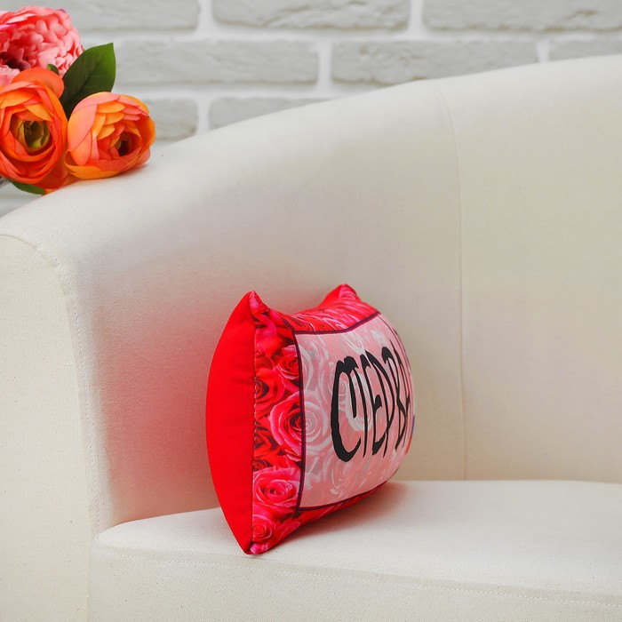 Мягкая подушка-игрушка антистресс "Стерва"