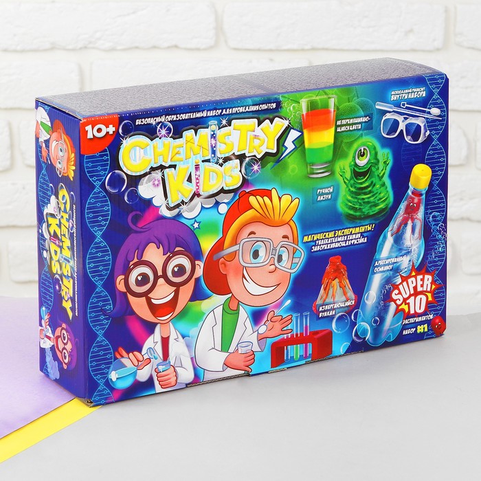 Набор для проведения опытов "Магические эксперименты" серия Chemistry Kids CHK-01-01
