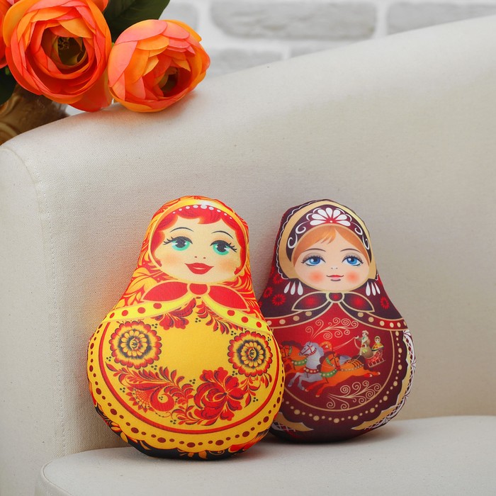 Игрушки-антистресс "Матрёшки", набор 4 шт.