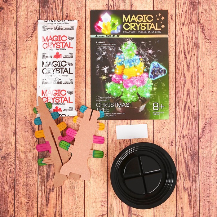 Набор для проведения опытов "Нерукотворное искусство" серия Мagic Crystal