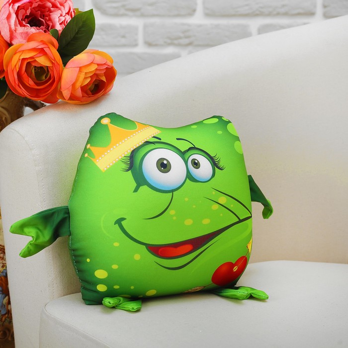 Мягкая игрушка-антистресс "Лягушка Пыша"