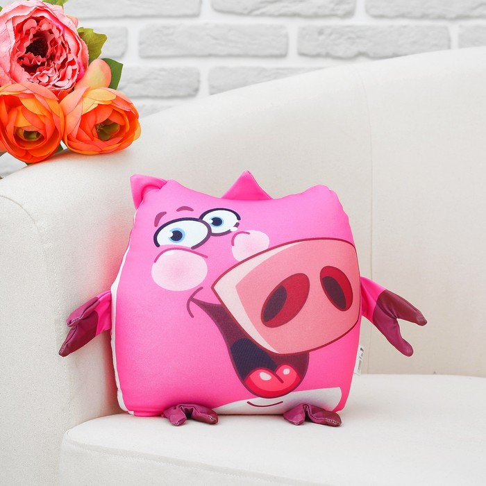 Мягкая игрушка-антистресс "Свинка Пыша"