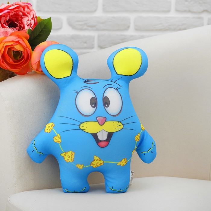 Мягкая игрушка-антистресс "Мышь Зося" 04