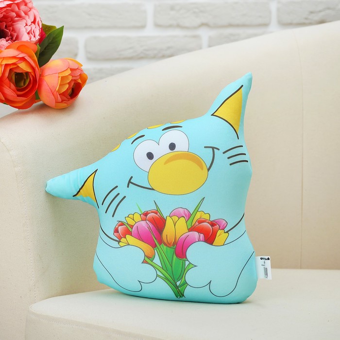 Мягкая игрушка-антистресс "Кот Пеле" 01