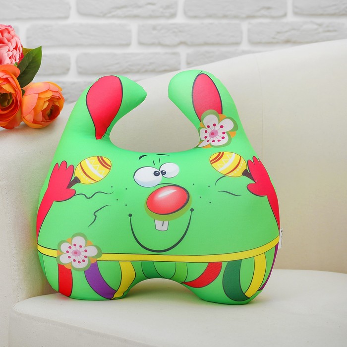 Мягкая игрушка-антистресс "Зайка Весельчак" 04